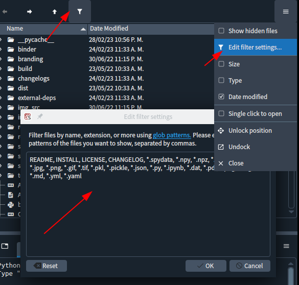 Exclude custom variables from variable explorer · Issue #16398 · spyder ...