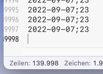 Width of line numbers column not adjusted when file grows on disk ...