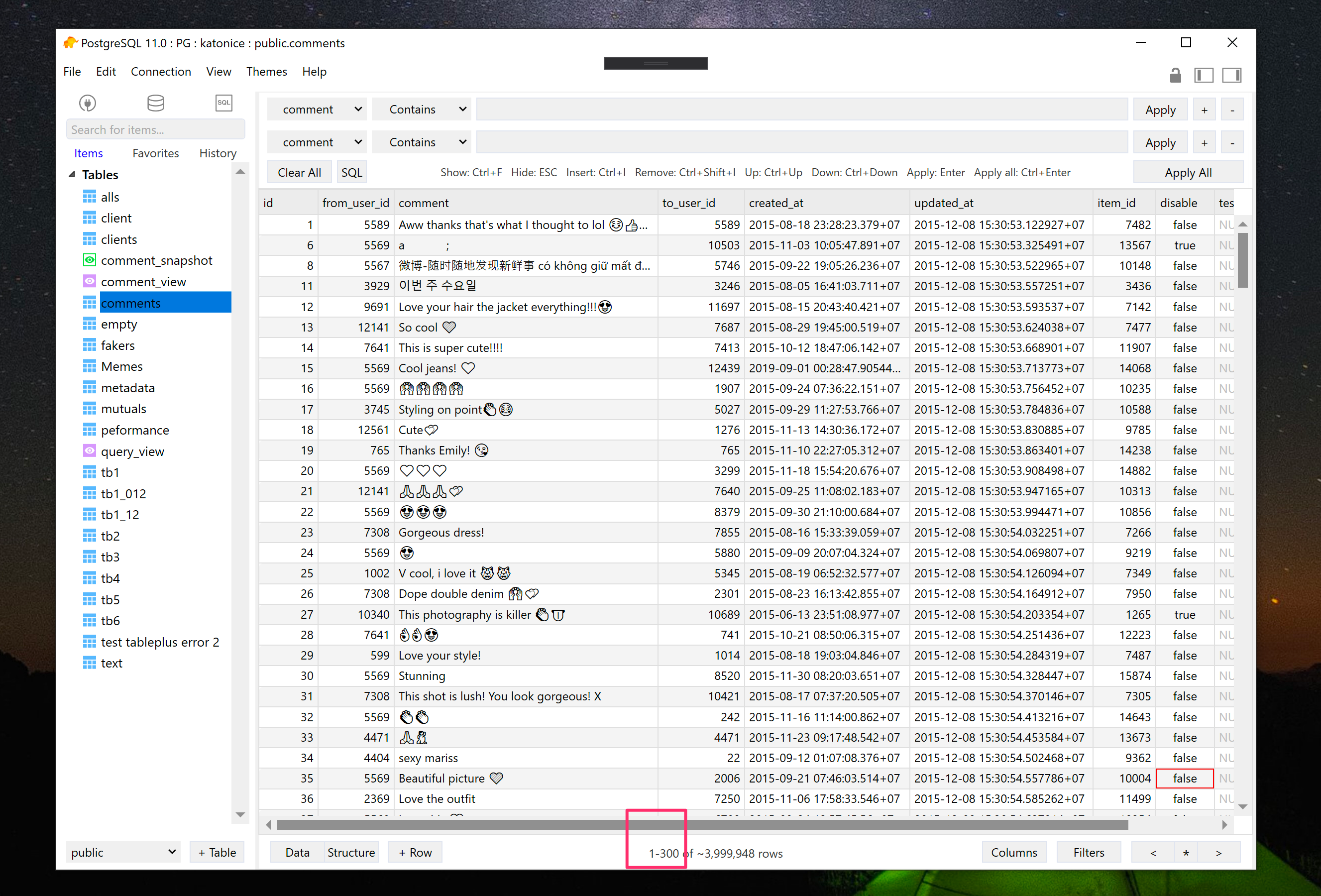 Delay between editing a row field and next step · Issue #84 · TablePlus ...