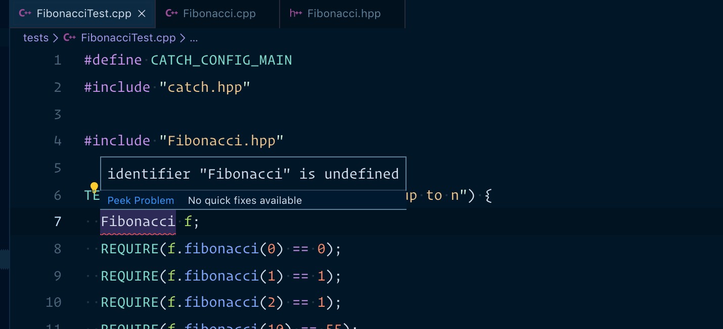 Language server/intellisense diagnostic info is out of date and ...