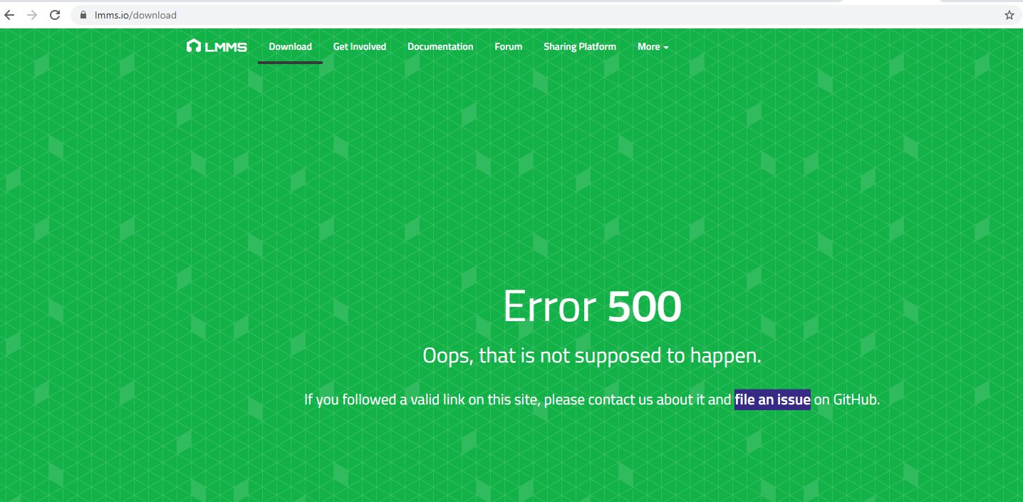 Can't download LMMS · Issue #322 · LMMS/lmms.io · GitHub