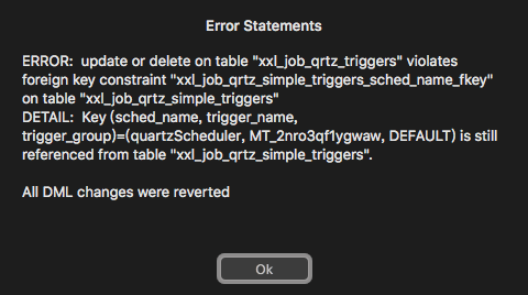 Error Statements can not clear · Issue #307 · TablePlus/TablePlus · GitHub