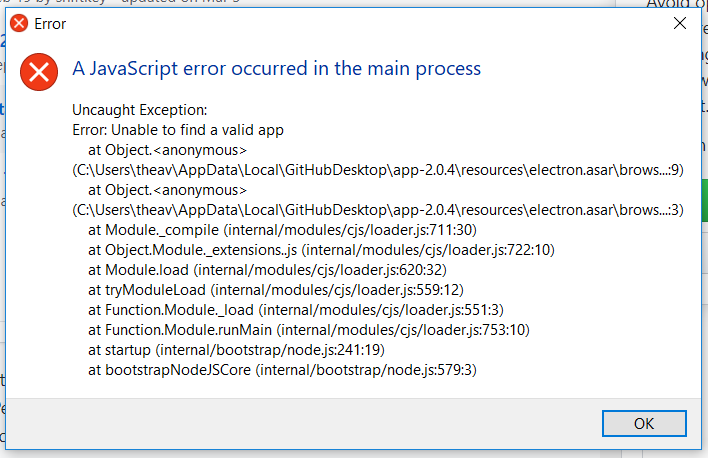 Botched 2.0.4 Update · Issue #7778 · desktop/desktop · GitHub
