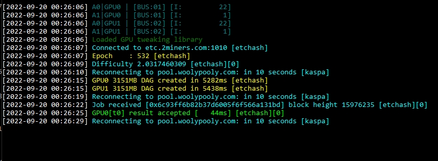 Dual mining with srbminermulti doesnt work · Issue #2159 · RainbowMiner ...