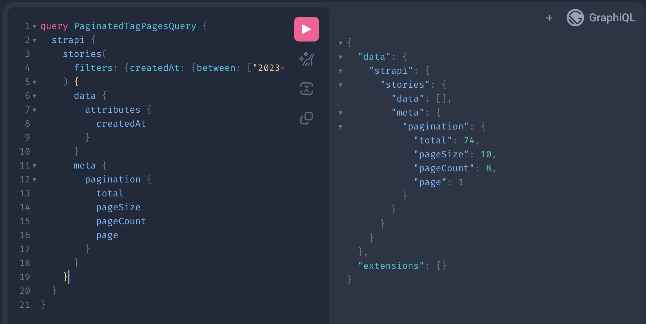 GraphQL pagination results not respecting filters as of 4.8.0 · Issue
