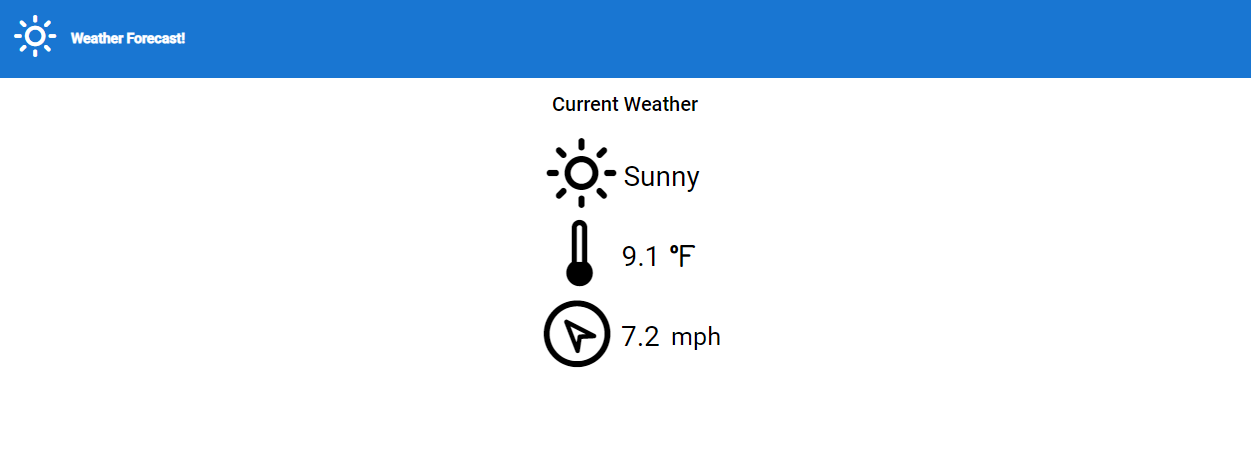 GitHub - brian-pickens/weather-forecast-challenge: Interview challenge ...