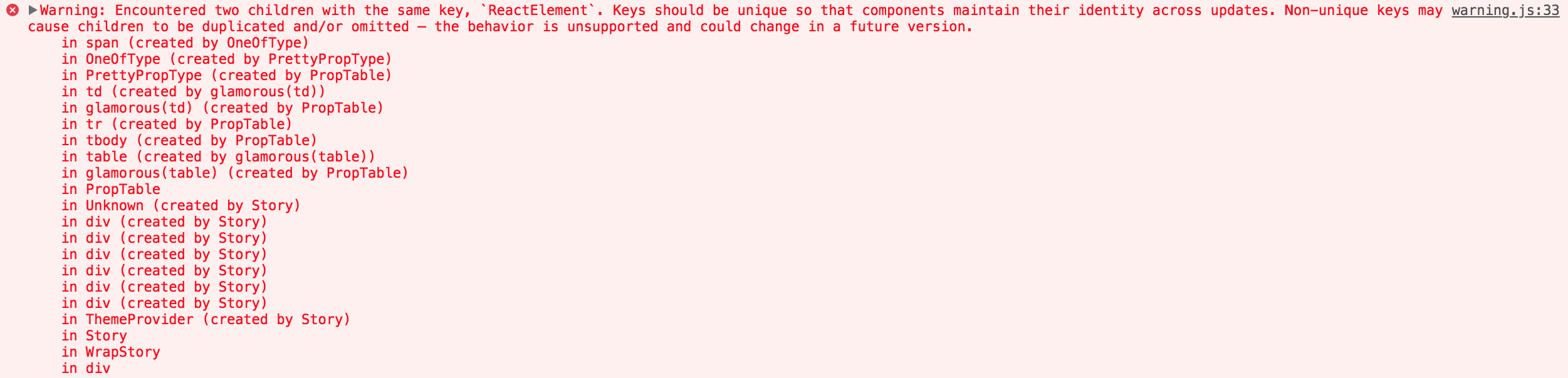 Info addon can't handle props with multiple possible flow types of same ...