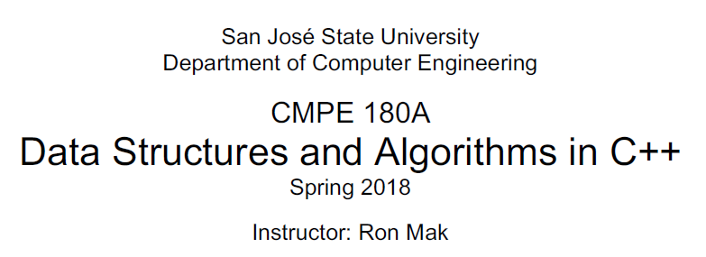 CMPE-180A-Data-Structures-and-Algorithms/Assignments/Assignment 5 ...