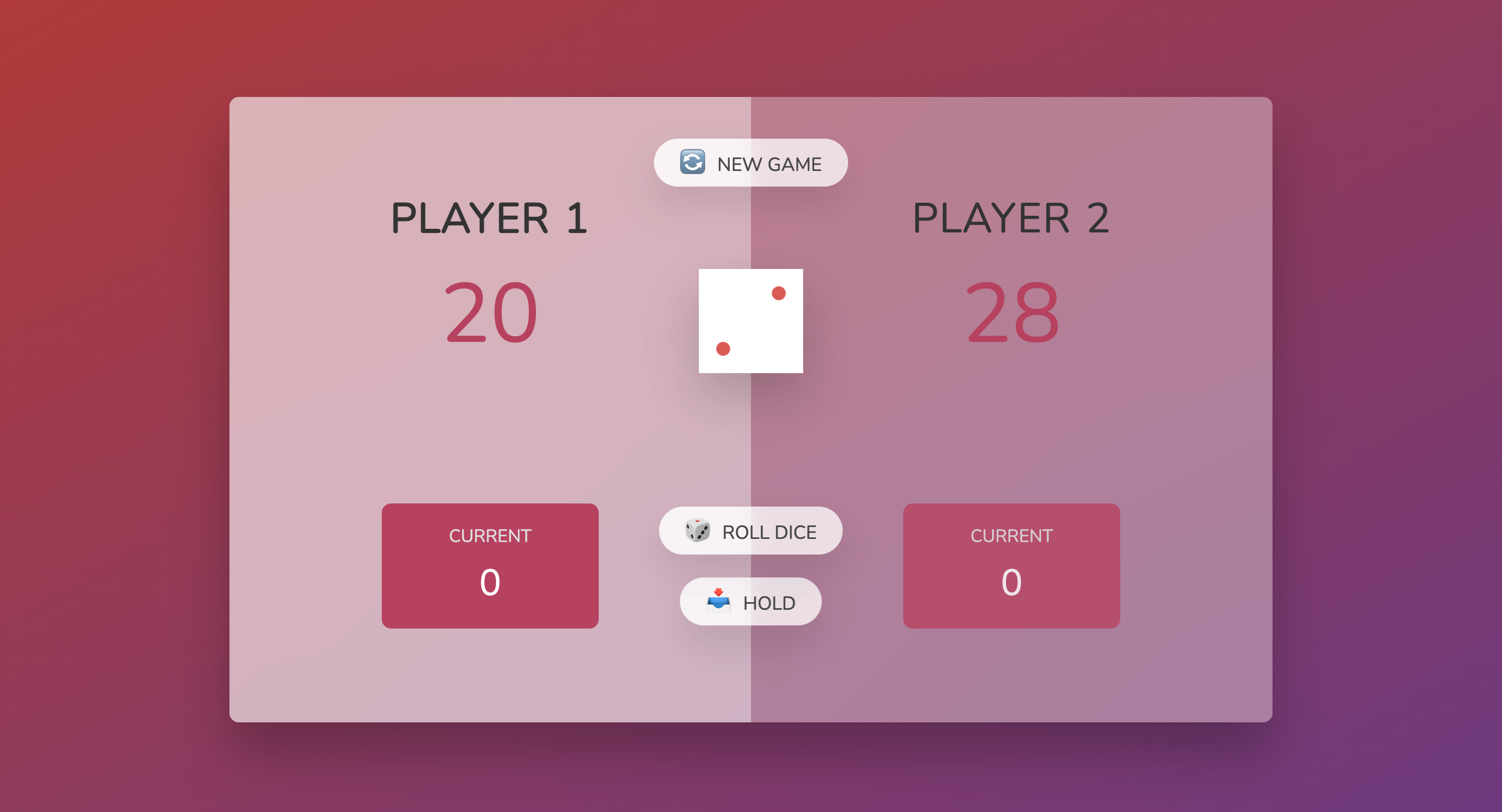GitHub - naspnrd/Pig-Game: Pig Game using Vanilla JS