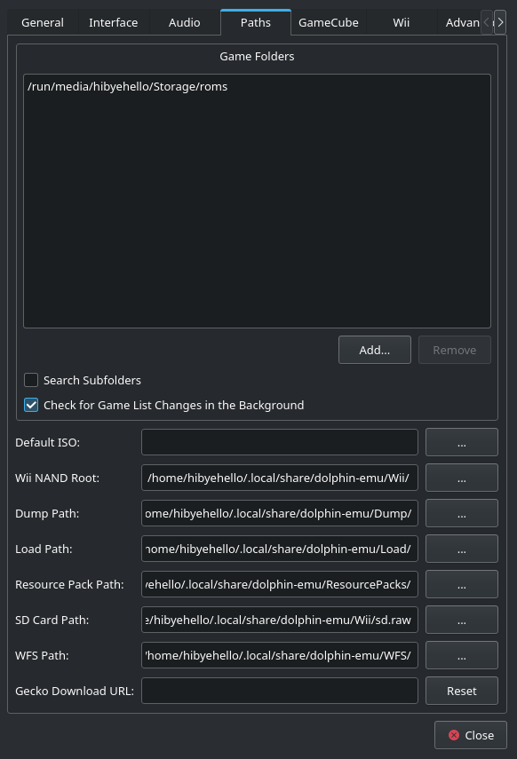 Add Configurable Gecko Code download url by Hibyehello · Pull Request