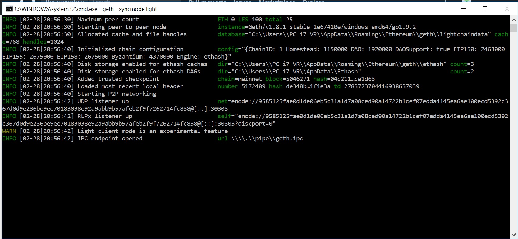 geth take long long time to connect to peers · Issue #3716 · ethereum/mist