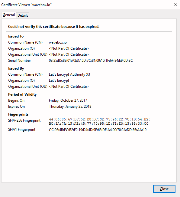 wavebox certificate error Windows 10 · Issue #591 · wavebox/waveboxapp ...