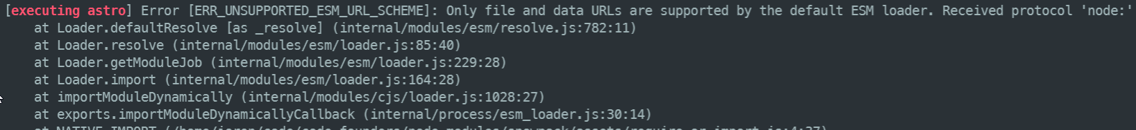 🐛 BUG: Node builtin modules with node: prefix not working in latest ...