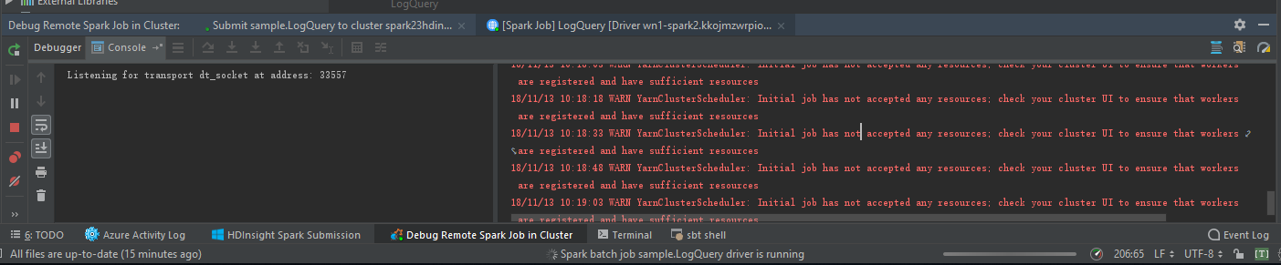 [IntelliJ][HDI4.0]Remote debug keep running · Issue #2349 · microsoft ...