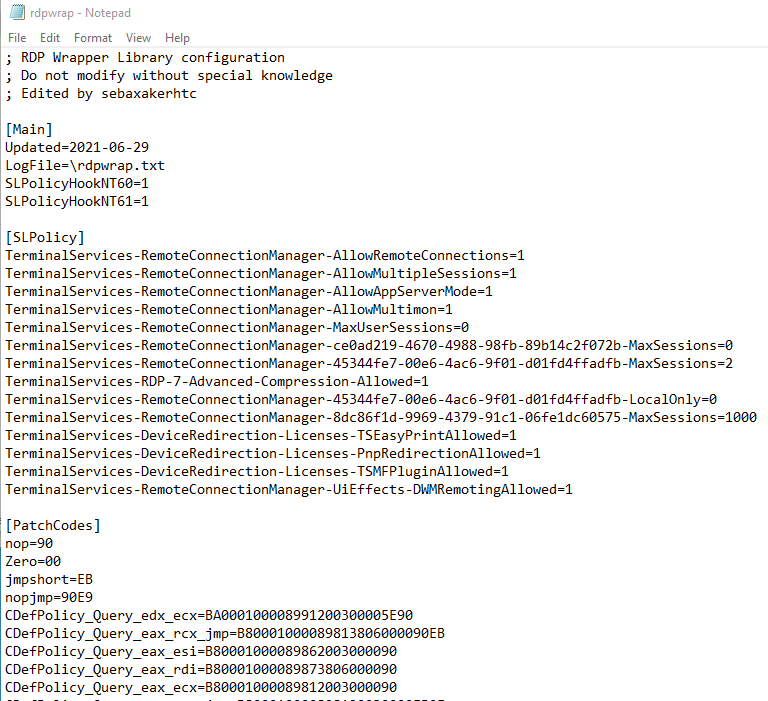 10.0.19041.1081 still not working · Issue #1458 · stascorp/rdpwrap · GitHub