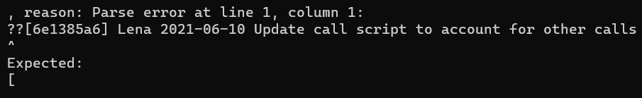 Parse error at line 1, column 1 · Issue #76 · adamtornhill/code-maat ...