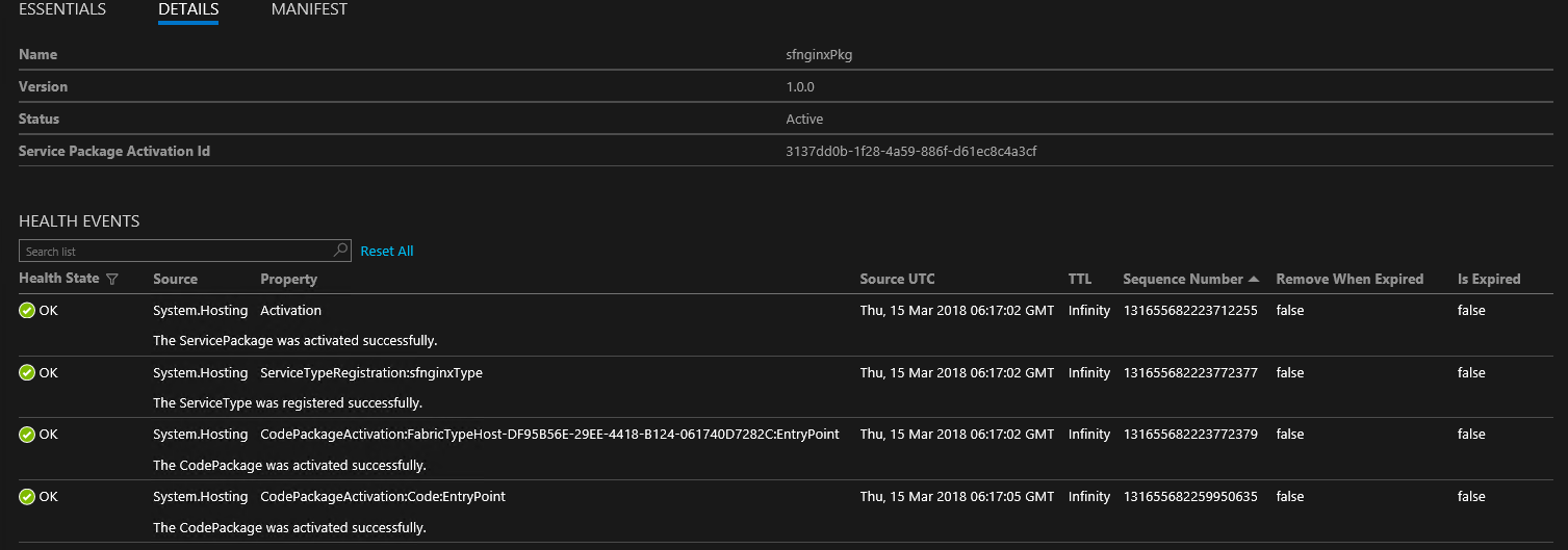 Integration with docker health check not working, Service fabric does