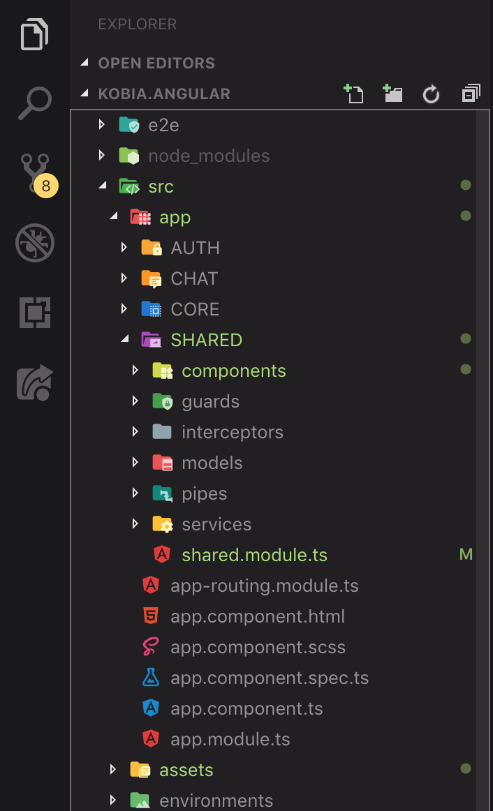 Folder not opening on click sidebar in angular project · Issue #73668 ...