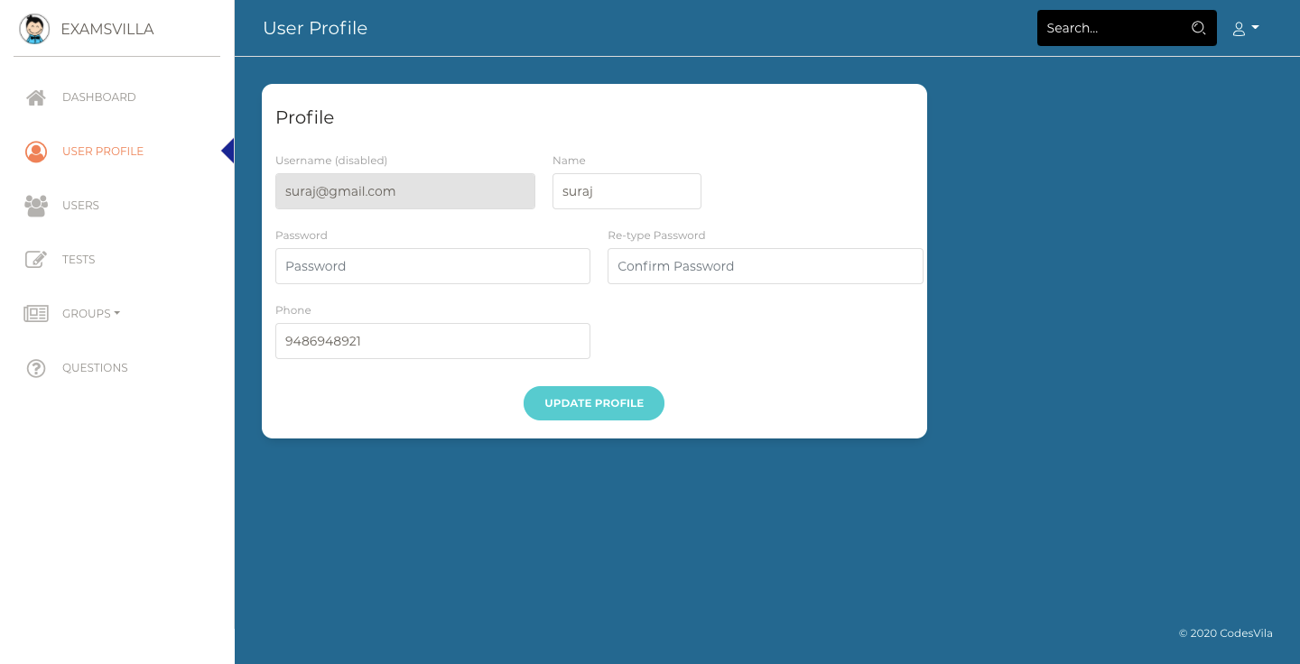 user-profile-page