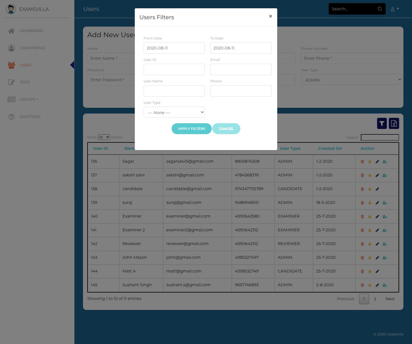 user-filter