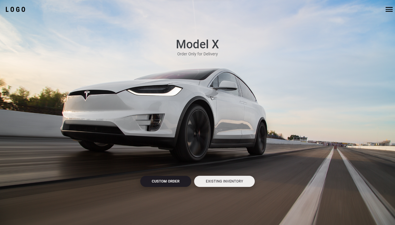 GitHub - calebesg/tesla-homepage-clone: Tesla homepage clone with ...