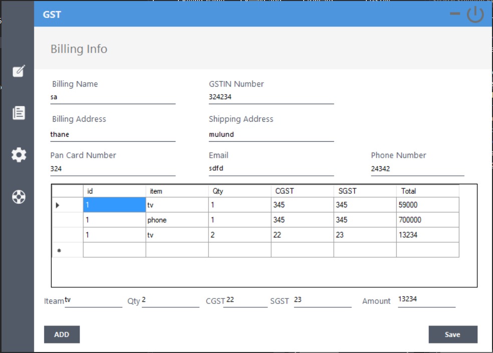 GitHub - NetH0pper/GST: A GST Billing system to create invoice · GitHub