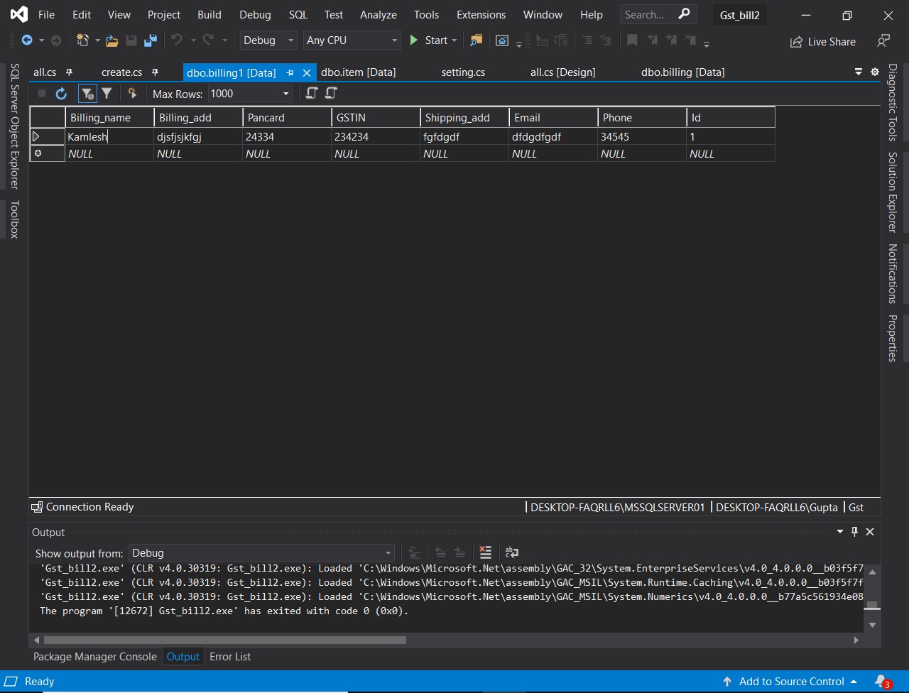 GitHub - NetH0pper/GST: A GST Billing system to create invoice · GitHub