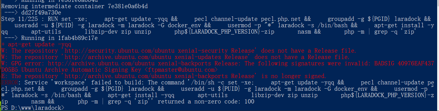  apt get Update yqq Issue 2368 Laradock laradock GitHub