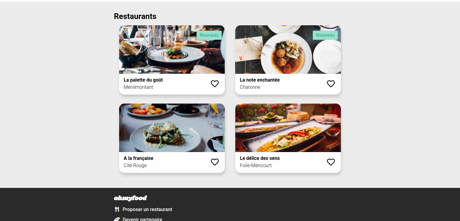 GitHub - wilfriedmambou/portfolio_OhMyFood: 3 eme projet de la ...