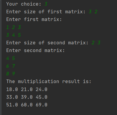 GitHub - ritish78/NumericMatrixProcessor: This is a simple Java program ...