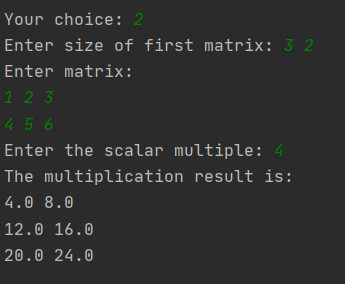 GitHub - ritish78/NumericMatrixProcessor: This is a simple Java program ...