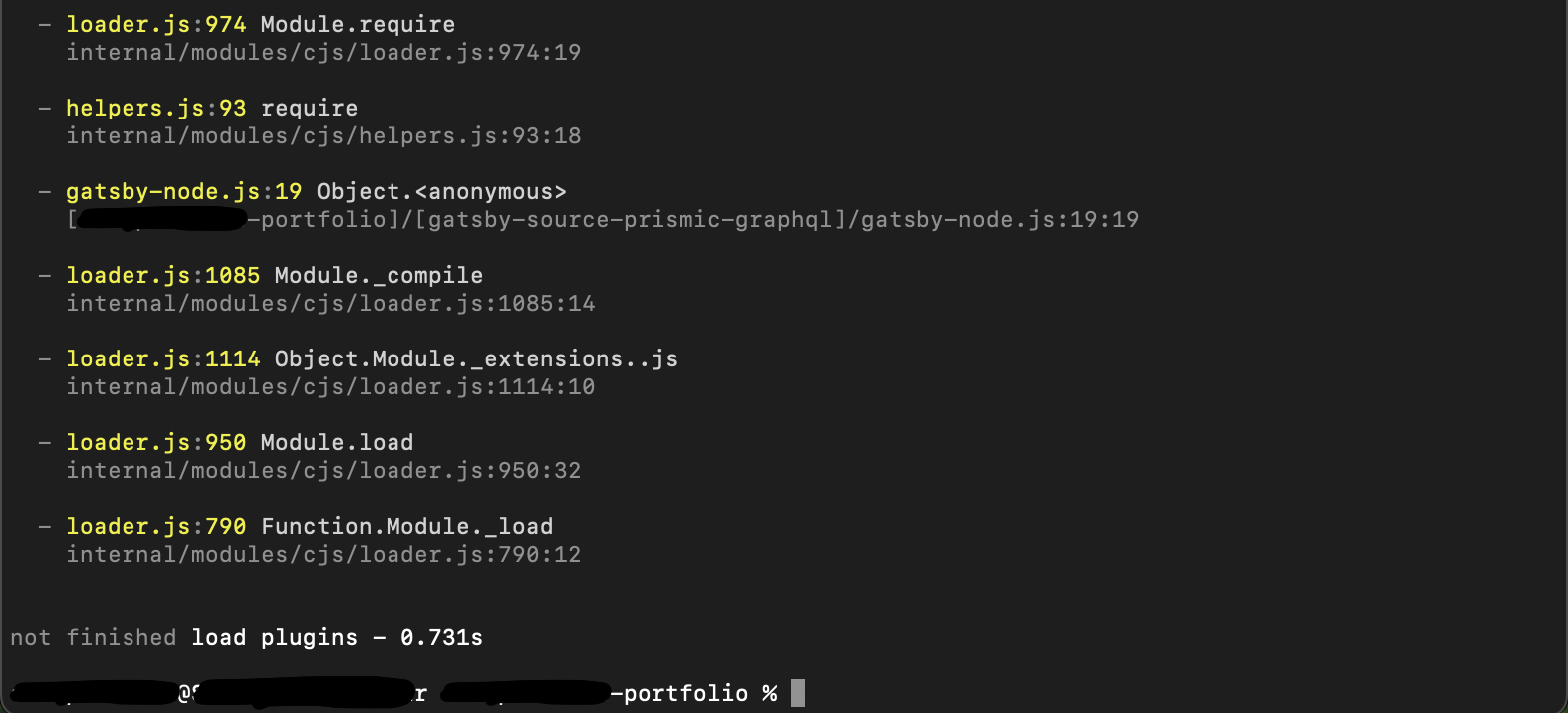 gatsby develop not working as expected · Issue #36653 · gatsbyjs/gatsby ...