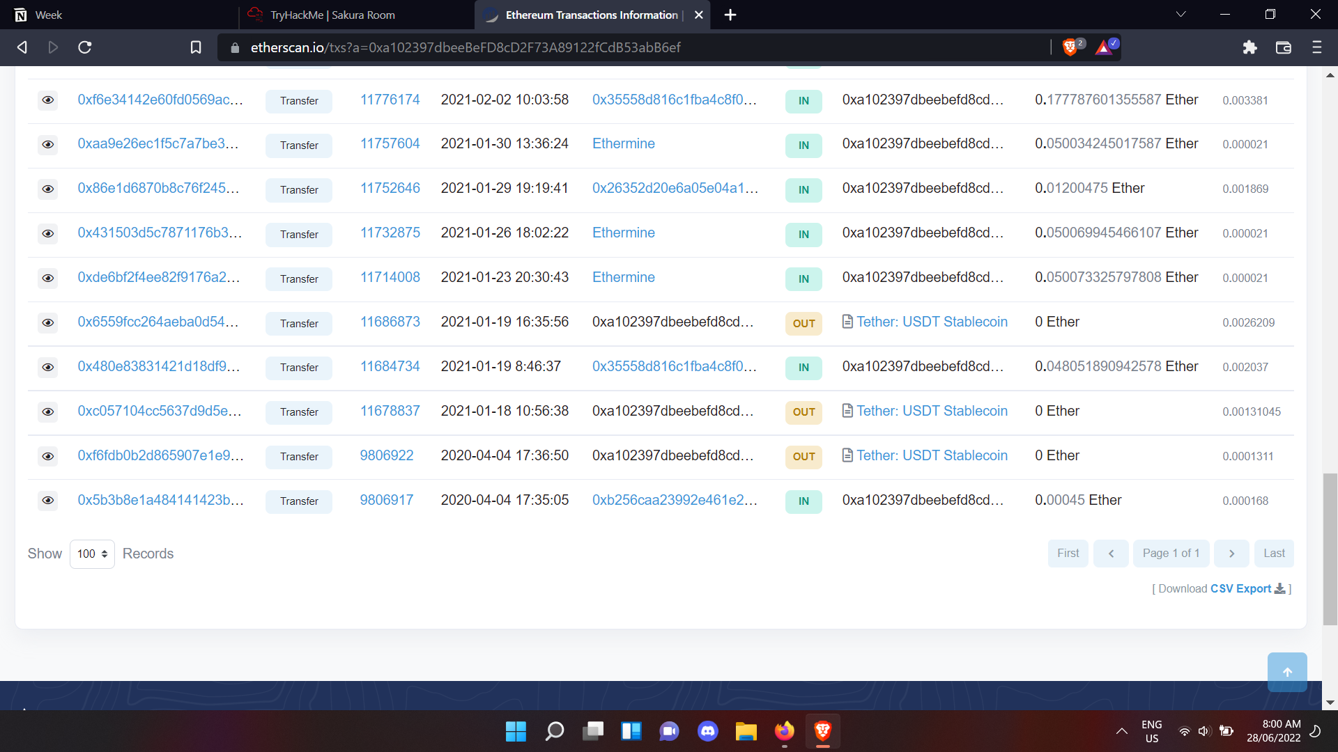 CSOC InfoSec Week 2 · GitHub