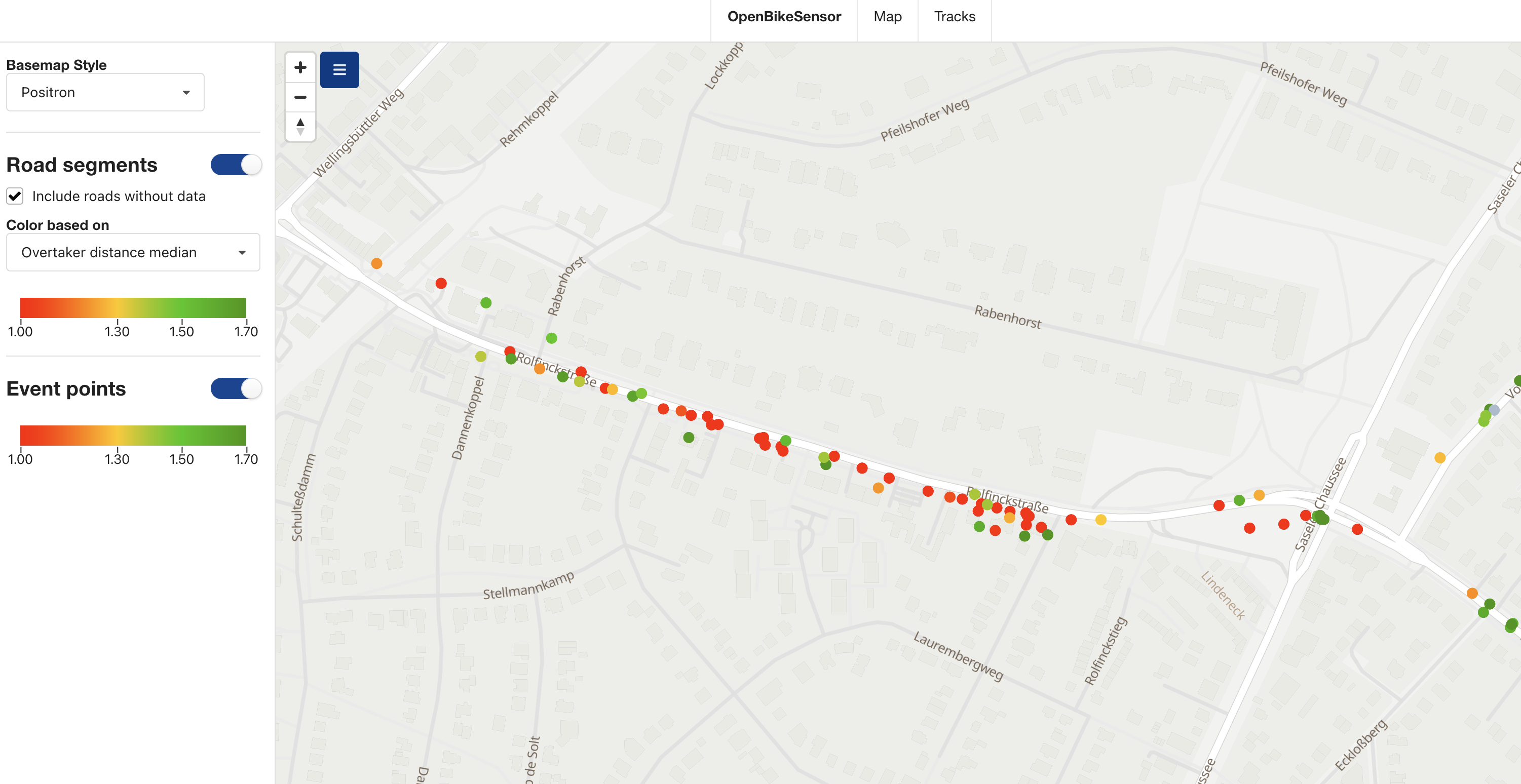Road Segments not showing · Issue #195 · openbikesensor/portal · GitHub