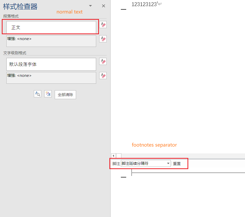 Docx Writer: inherit footnotes settings from reference-doc · Issue ...