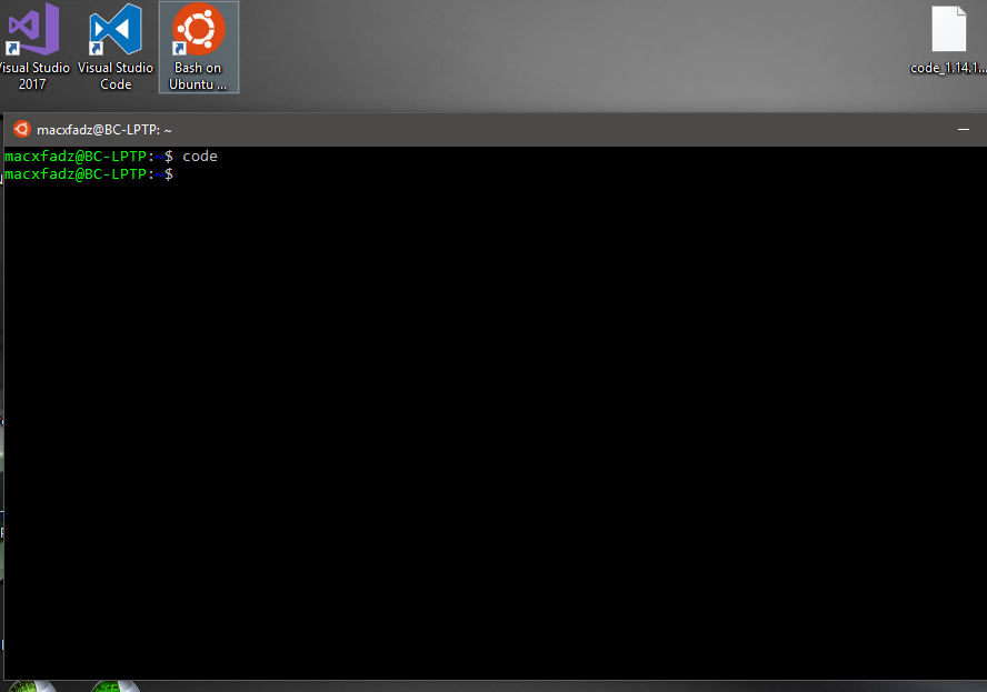 Launch vscode application in wsl without xserver issue 31073