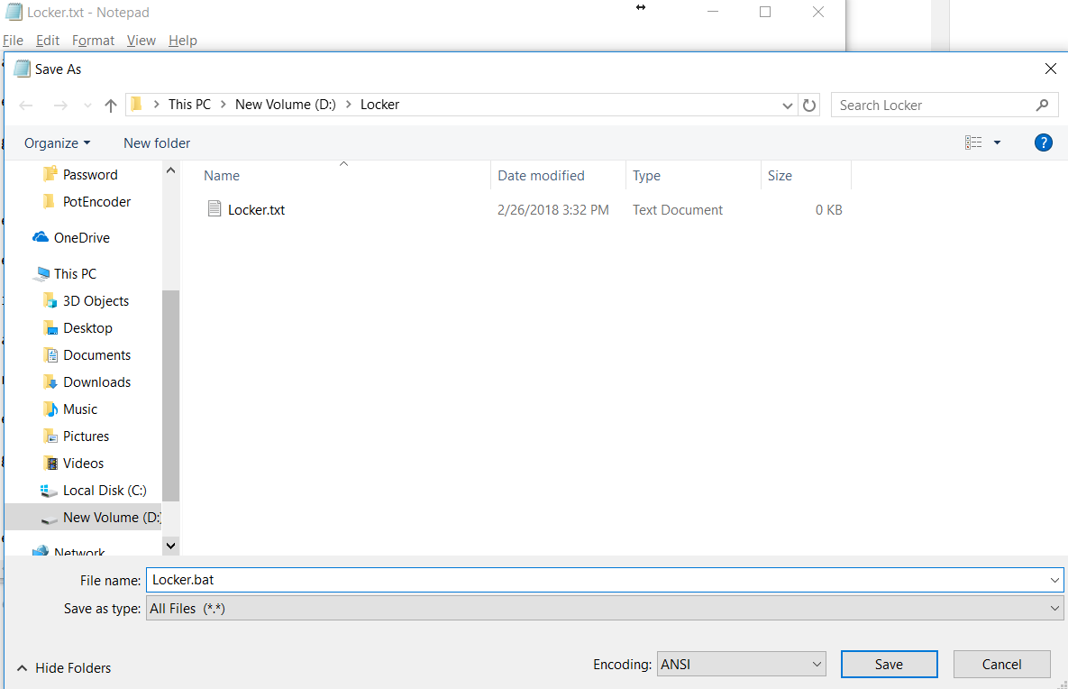 GitHub BlackPantherEncoder/FolderLocker With this few simple steps