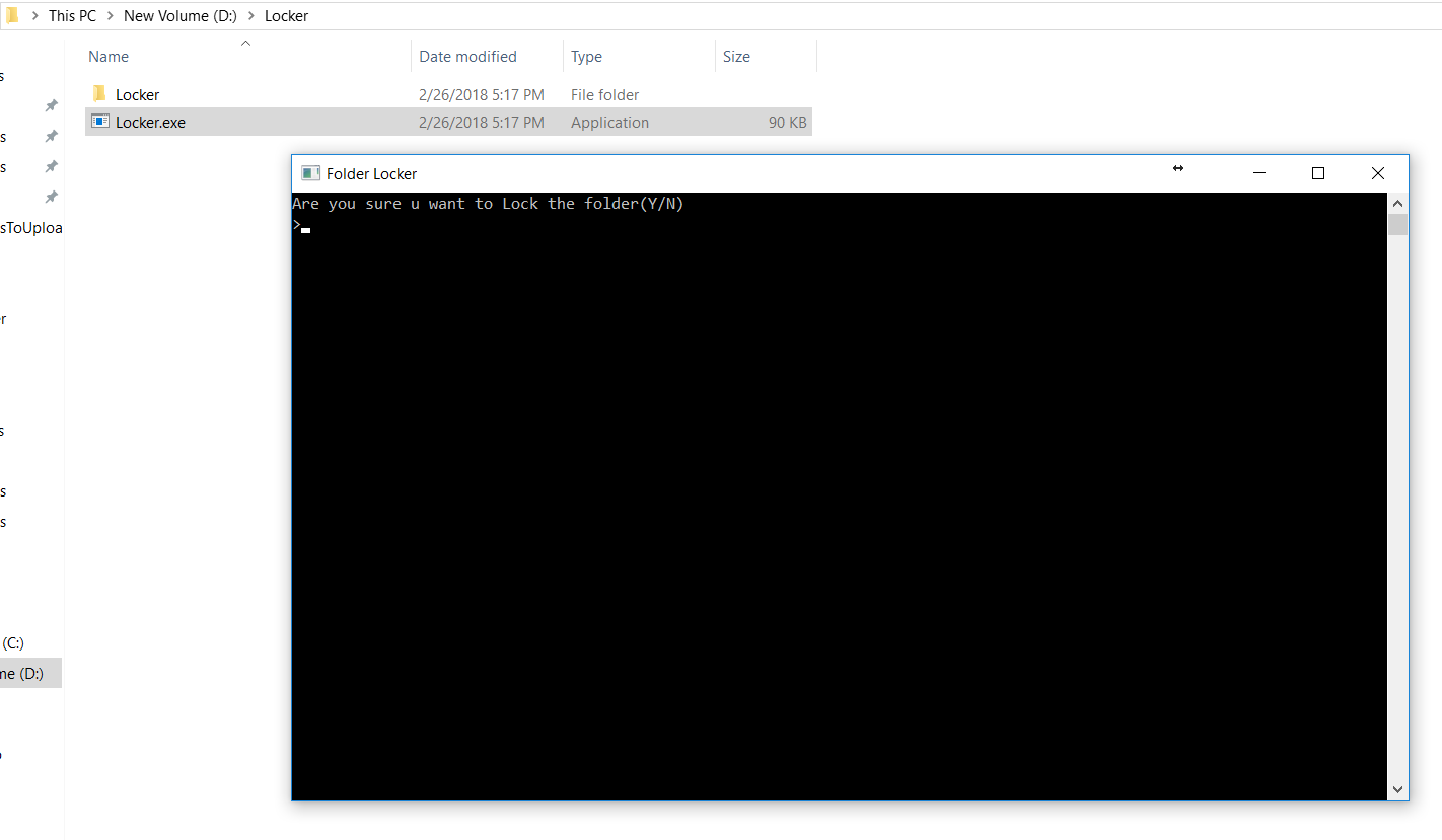 GitHub BlackPantherEncoder/FolderLocker With this few simple steps