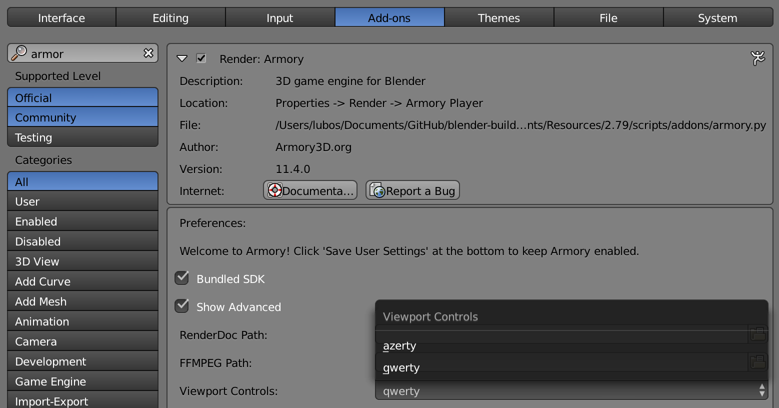 Viewport navigation · Issue #118 · armory3d/armory · GitHub