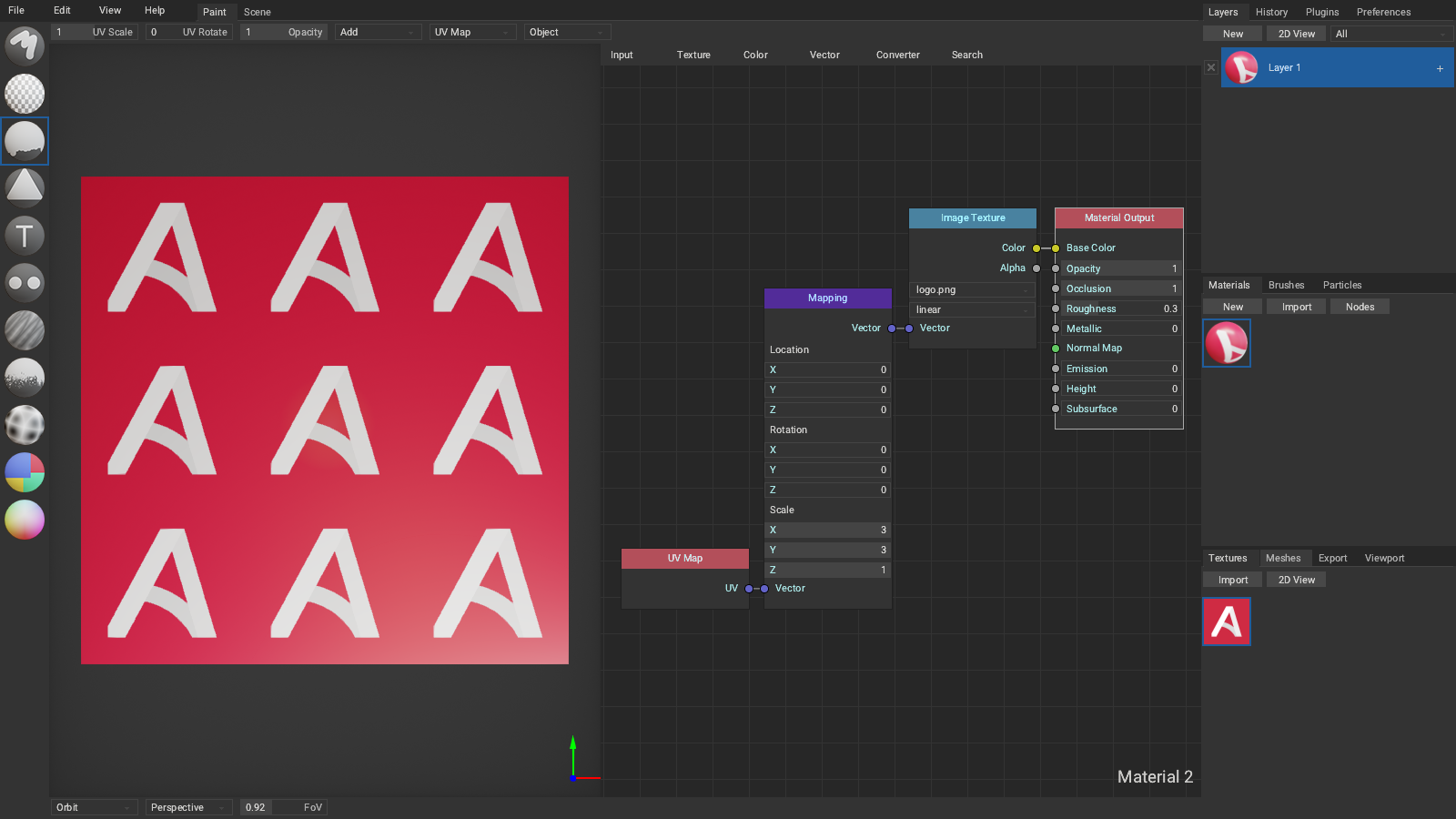 UV-scale in material properties. · Issue #96 · armory3d/armortools · GitHub