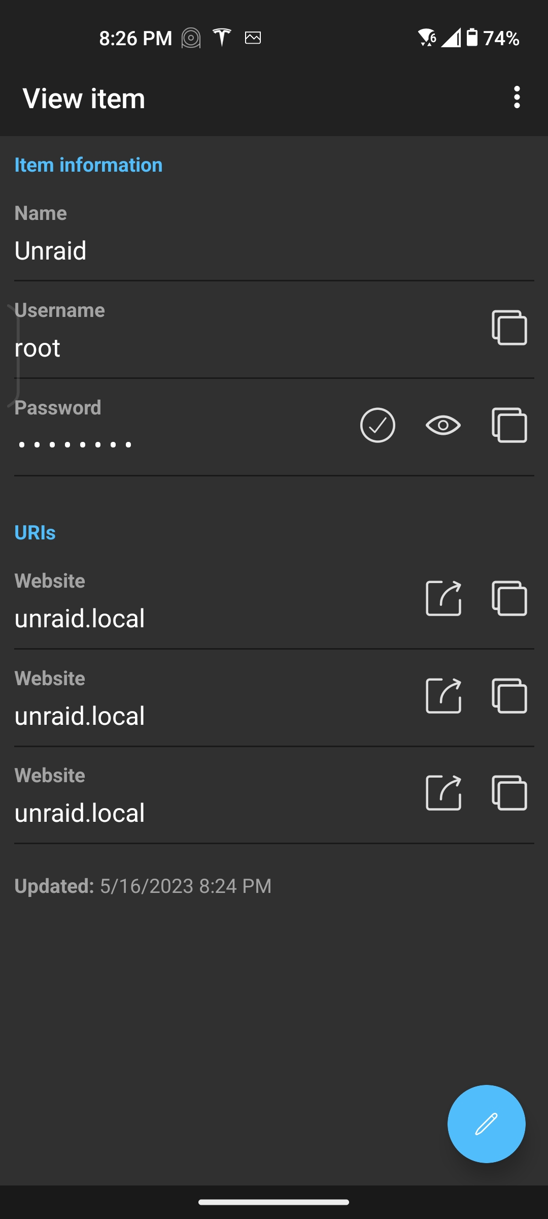 Bitwarden extension for Firefox fails to detect the URI for nonHTTPs