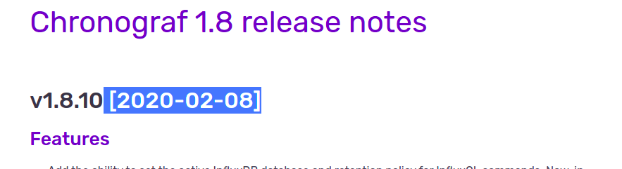 Chronograph release date error in the doc · Issue #2469 · influxdata ...