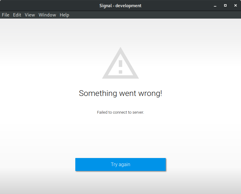 Running development version v1.22.0 fails with websocket error code ...