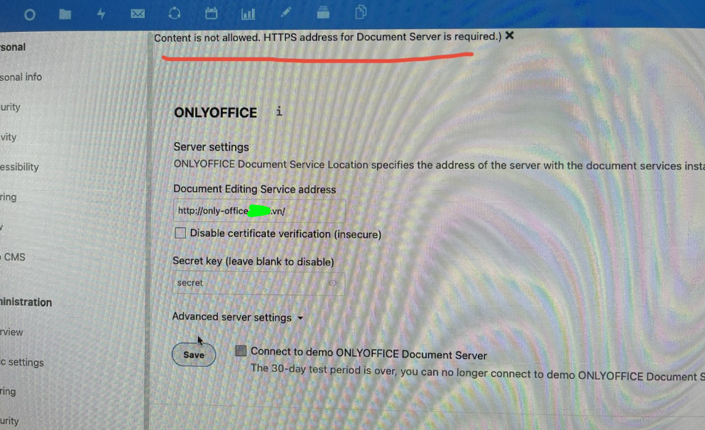 how to disable https address for document server · Issue #512 ...