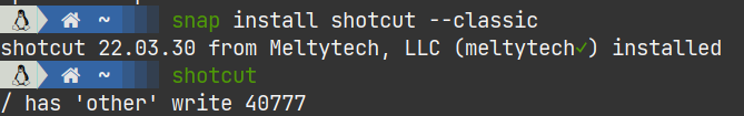 Snap does not open on PopOS · Issue #1241 · mltframework/shotcut · GitHub