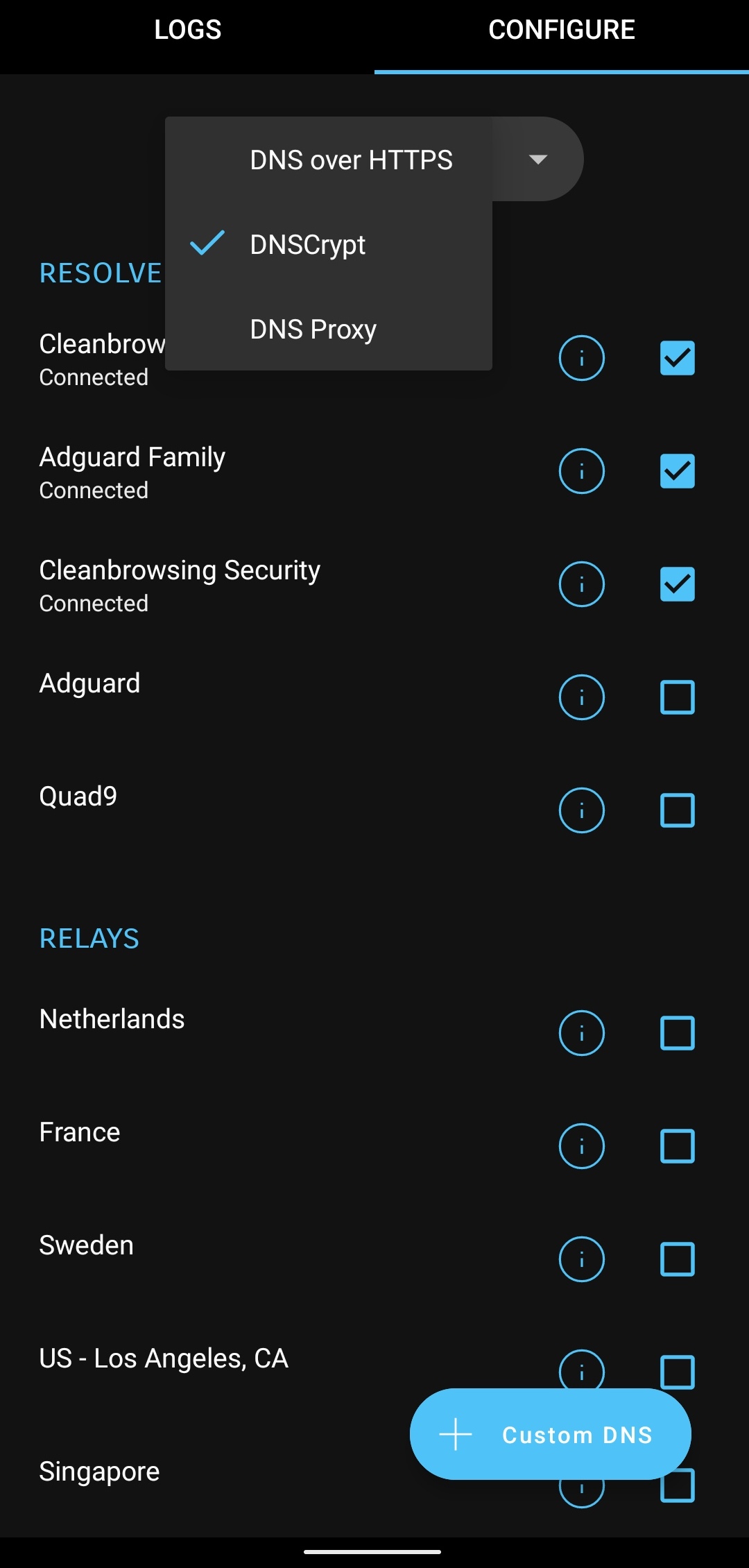 RethinkApp v053g Screenshot