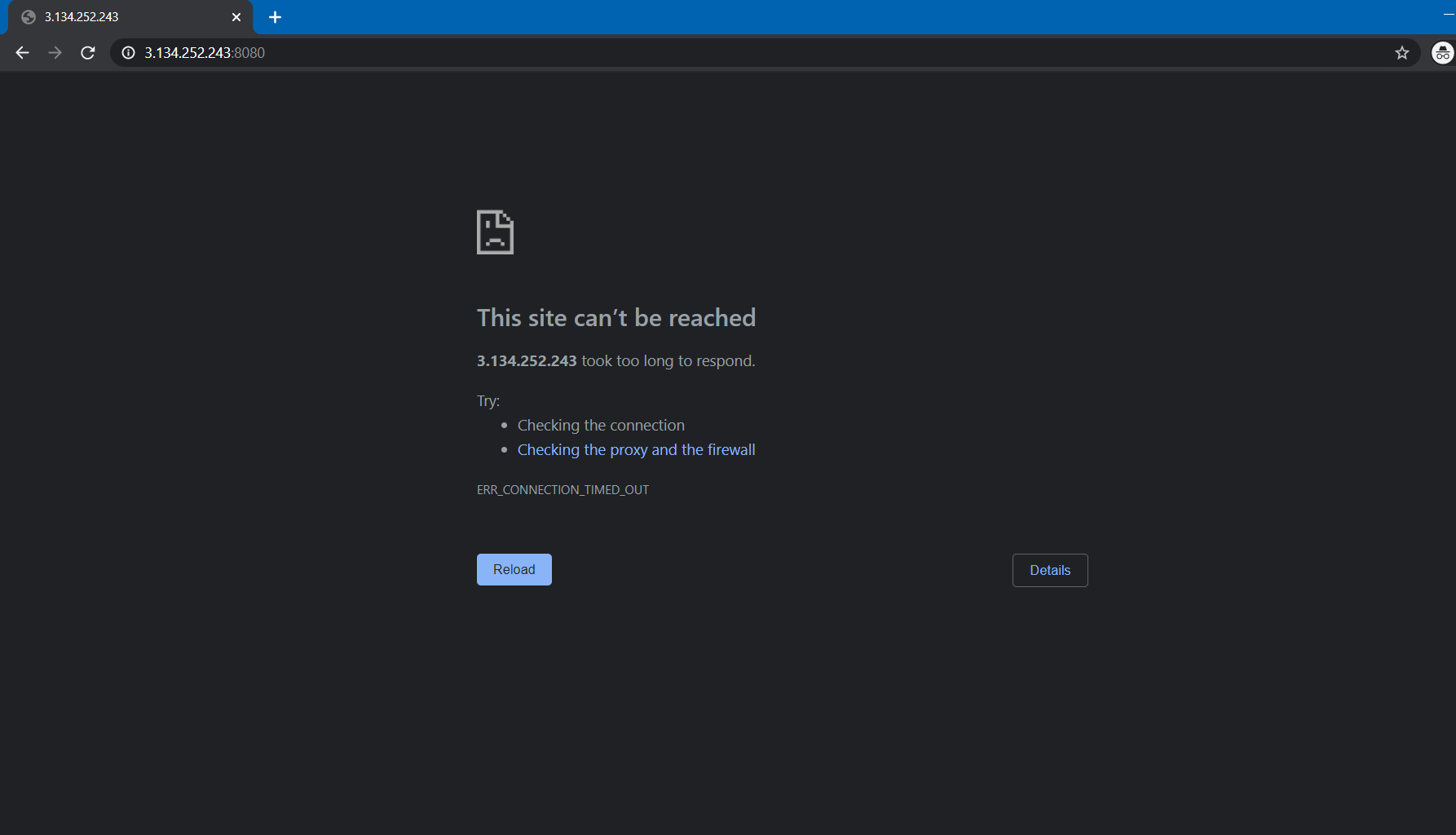 Default apache webpage is not loading - with docker image · Issue #109 ...