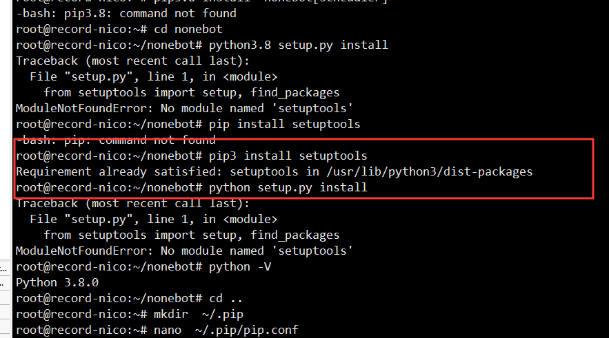 [寻求帮助]怎么把pip3指向的版本从Python3.5.3（系统自带）改成Python3.8？ · Issue #173 · nonebot ...
