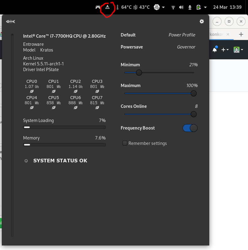 App indicator not showing anything · Issue #139 · konkor/cpufreq · GitHub
