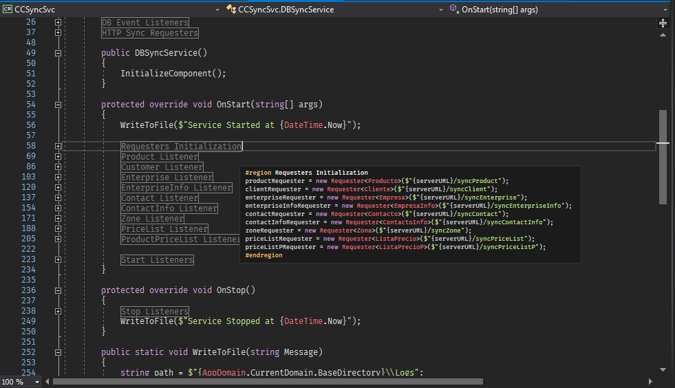  folding Improve region Support Make It Look Like Visual Studio IDE 